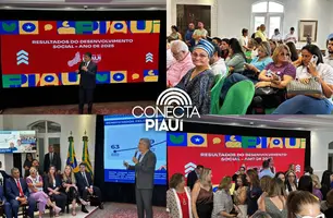 Governador Rafael Fonteles apresenta panorama dos indicadores sociais no Piauí (Foto: Conecta Piauí)