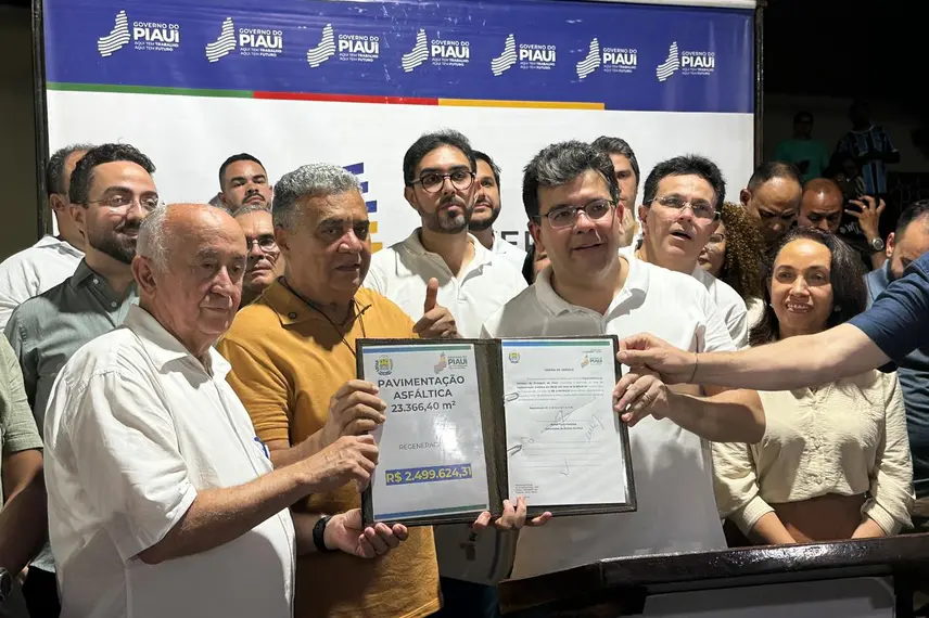 Governador Rafael Fonteles encerra agenda no Médio Parnaíba em Regeneração