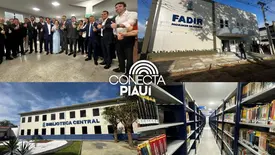 Governo inaugura Faculdade de Direito e nova Biblioteca da Uespi (Foto: Conecta Piauí)