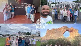 Grupo da Catalunha visita Teresina e Serra da Capivara (Foto: Reprodução)