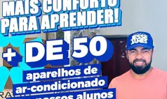 Guadalupe investe em climatização escolar e reforça conforto para estudantes