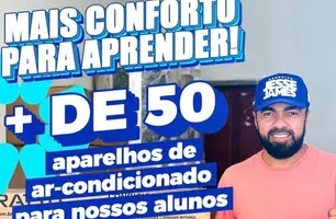 Guadalupe investe em climatização escolar e reforça conforto para estudantes (Foto: Reprodução)