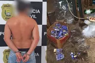 Homem arromba comércio, furta produtos e é preso em Santa Cruz do Piauí