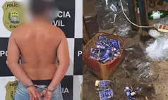 Homem arromba comércio, furta produtos e é preso em Santa Cruz do Piauí