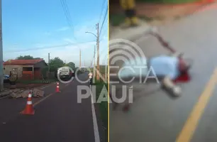 Homem é assassinado a tiros em frente a baile reggae na cidade de Altos (Foto: Reprodução)