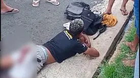 Homem é baleado durante tentativa de roubo no centro de Timon (Foto: Reprodução)