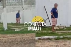 Homem é flagrado se masturbando próximo a escola estadual no litoral do Piauí