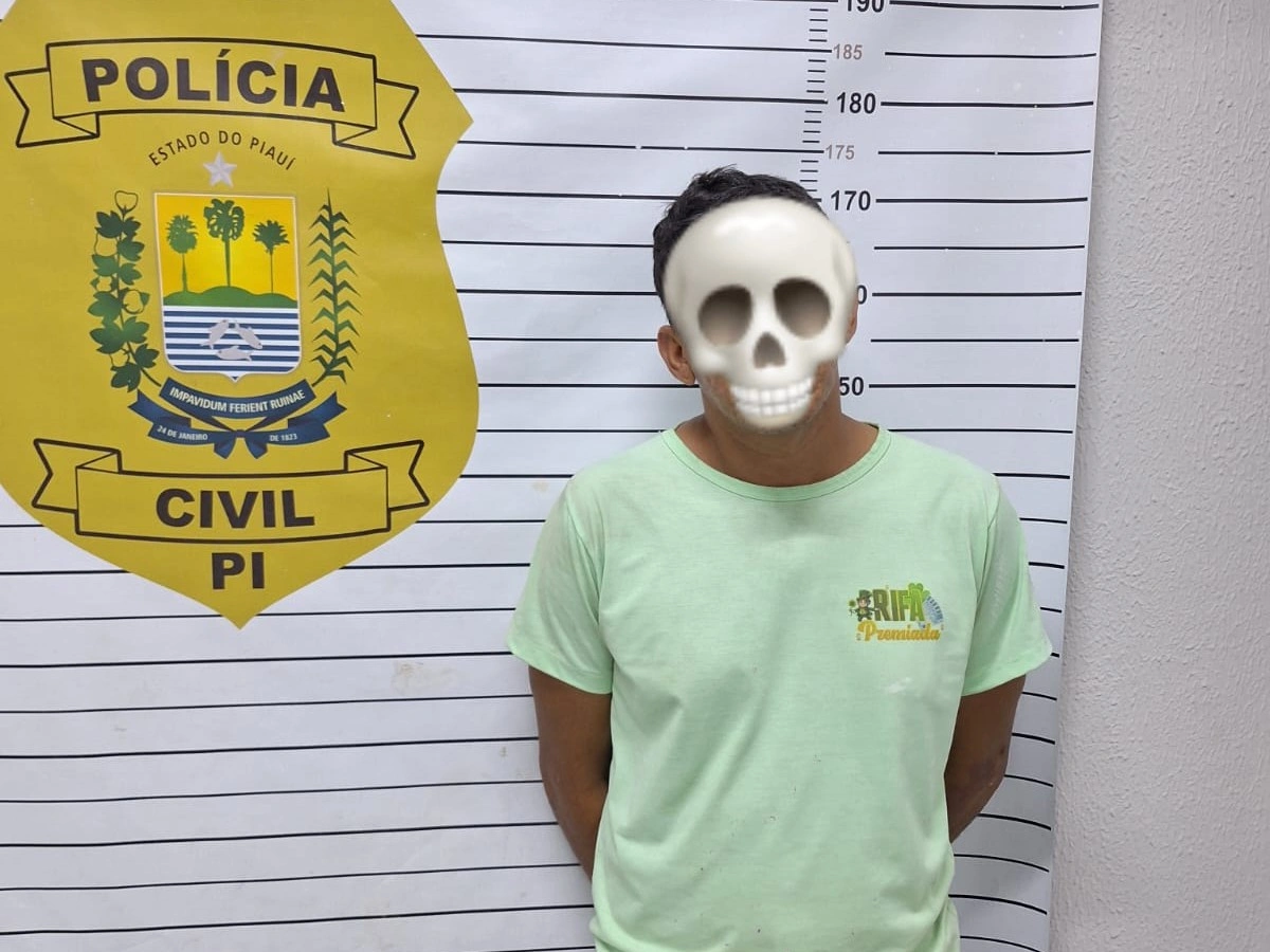 Homem é preso por ameaçar vizinha de morte em Ilha Grande do Piauí
