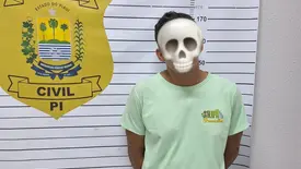 Homem é preso por ameaçar vizinha de morte em Ilha Grande do Piauí (Foto: Reprodução)