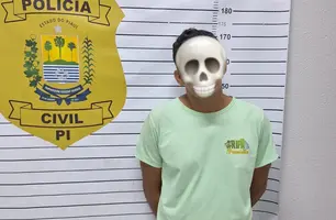 Homem é preso por ameaçar vizinha de morte em Ilha Grande do Piauí (Foto: Reprodução)