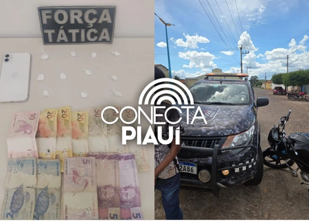 Homem é preso por tráfico de drogas em Simplício Mendes