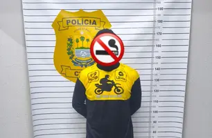 Homem vestido como motorista por app é preso por tráfico de drogas em Parnaíba (Foto: Divulgação)