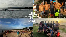 José de Freitas sedia 2º Treinão de Águas Abertas na Barragem do Bezerro (Foto: Conecta Piauí)