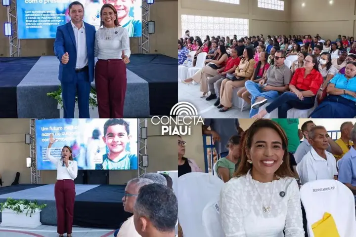 Lagoa do Piauí compartilha experiência exitosa na Semana Pedagógica de Vera Mendes