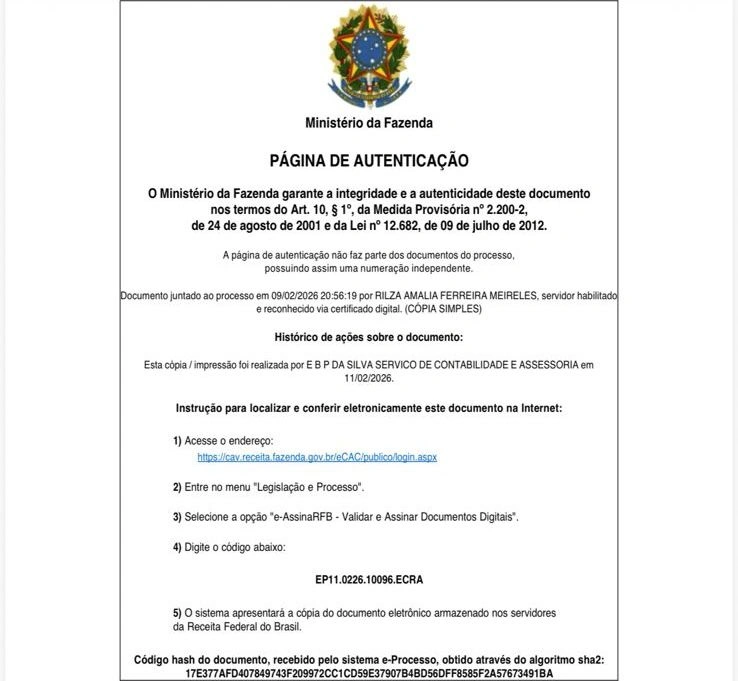 Lagoa do Piauí quita débitos na Receita Federal e reforça equilíbrio fiscal