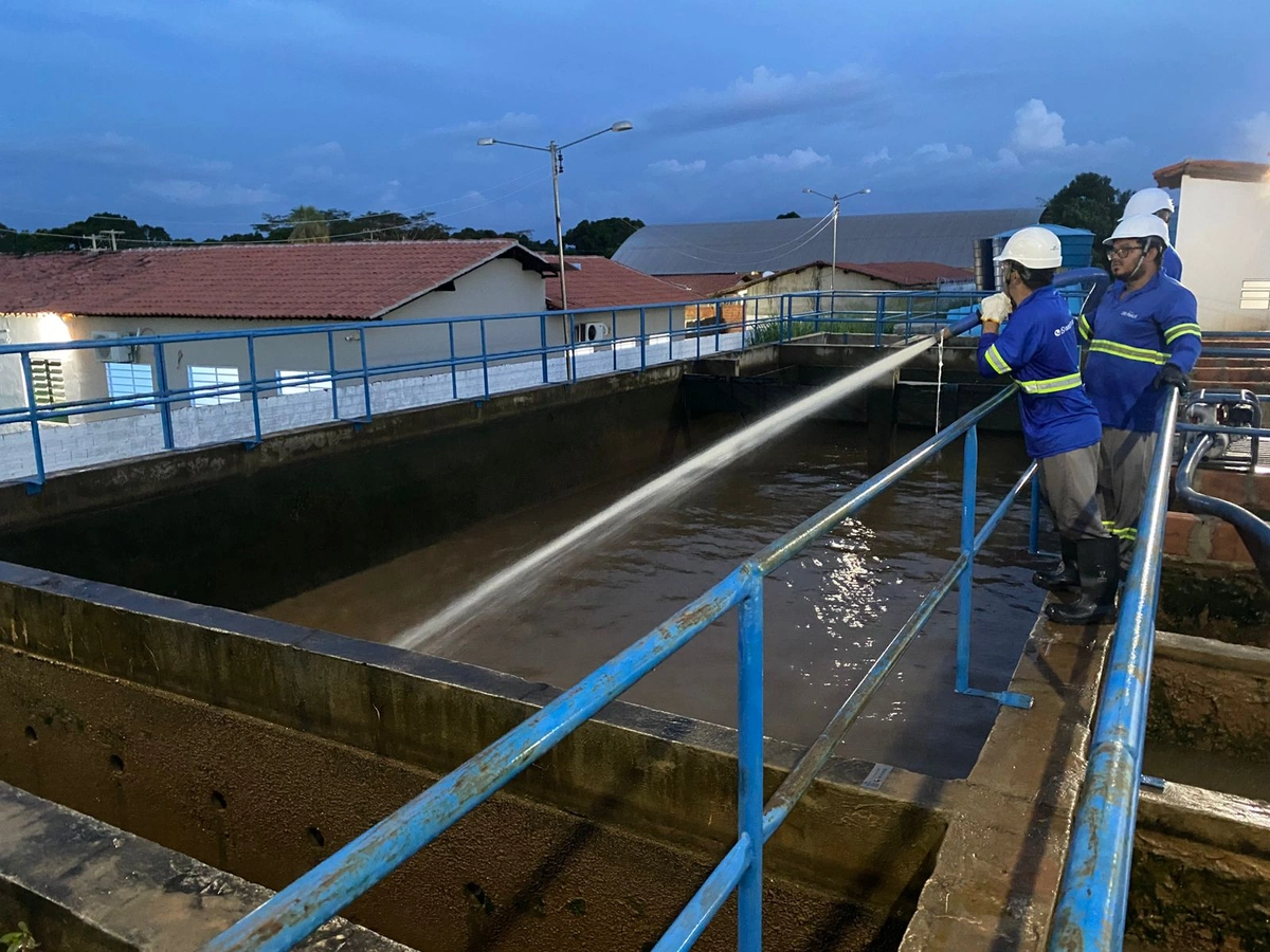 Limpeza em estações de tratamento reforçam qualidade no abastecimento