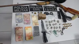 Mais de 15 pessoas são conduzidas durante operação de Carnaval em Água Branca (Foto: Divulgação/SSP-PI)