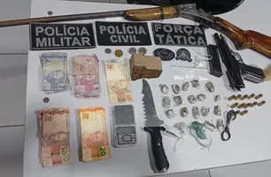 Mais de 15 pessoas são conduzidas durante operação de Carnaval em Água Branca (Foto: Divulgação/SSP-PI)