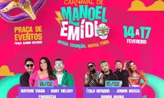 Manoel Emídio se prepara para quatro dias de folia com programação diversificada