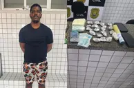 Maranhense conhecido como 'Filho do Gau' é preso com drogas e arma em Parnaíba