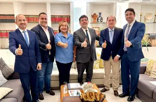 Marden Menezes e Rafael Fonteles alinham projetos e investimentos para Floriano (Foto: Reprodução)