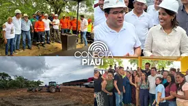 Monsenhor Gil recebe mudas e avança com duplicação da BR-316 (Foto: Conecta Piauí)
