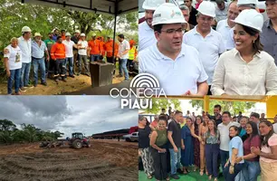 Monsenhor Gil recebe mudas e avança com duplicação da BR-316 (Foto: Conecta Piauí)