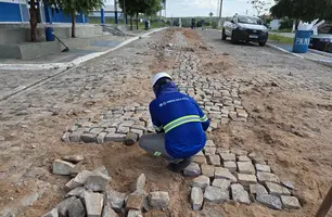 Monsenhor Hipólito: Águas do Piauí interliga 250 metros de rede de água na cidade (Foto: Reprodução)