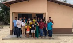 Moradia e dignidade: Beneditinos entrega 10 casas a famílias da zona rural