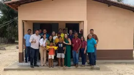Moradia e dignidade: Beneditinos entrega 10 casas a famílias da zona rural (Foto: Divulgação)