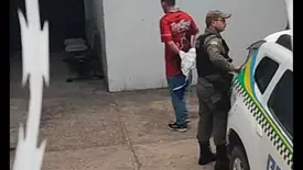 Moto patrulhamento da DGO prende homem por adulteração de motocicleta em Teresina (Foto: Reprodução)