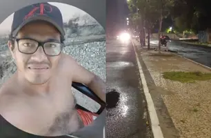 Motociclista morre em grave acidente na Avenida Maranhão, em Teresina (Foto: Reprodução)