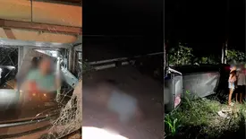 Motorista morre após colisão entre ônibus e dois carros entre Timon e Caxias (Foto: Reprodução)