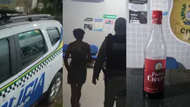 Mulher é conduzida por abandono de incapaz em Nossa Senhora de Nazaré (Foto: Reprodução)