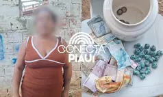 Mulher é detida com drogas durante operação na zona Sul