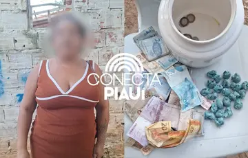 Mulher é detida com drogas durante operação na zona Sul