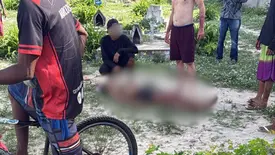 Mulher é esfaqueada dentro de cemitério em Parnaíba; suspeita fugiu (Foto: Reprodução)