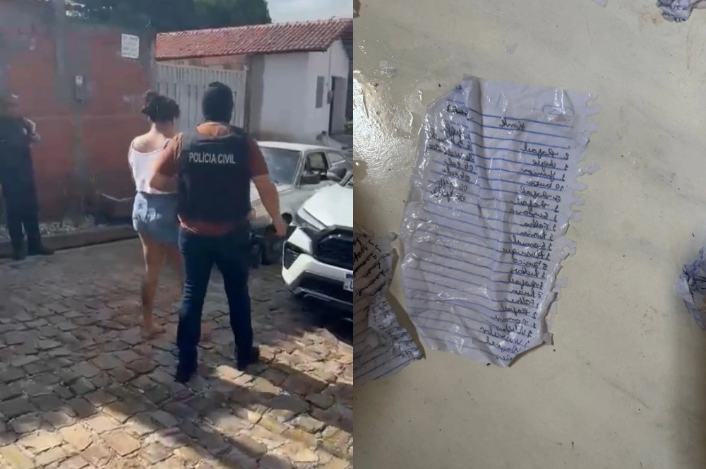 Mulher é presa por tráfico de drogas em operação do DENARC na zona Sul de Teresina