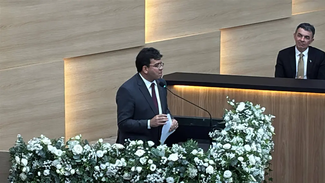 Na abertura do Legislativo, Rafael Fonteles destaca avanços e metas cumpridas