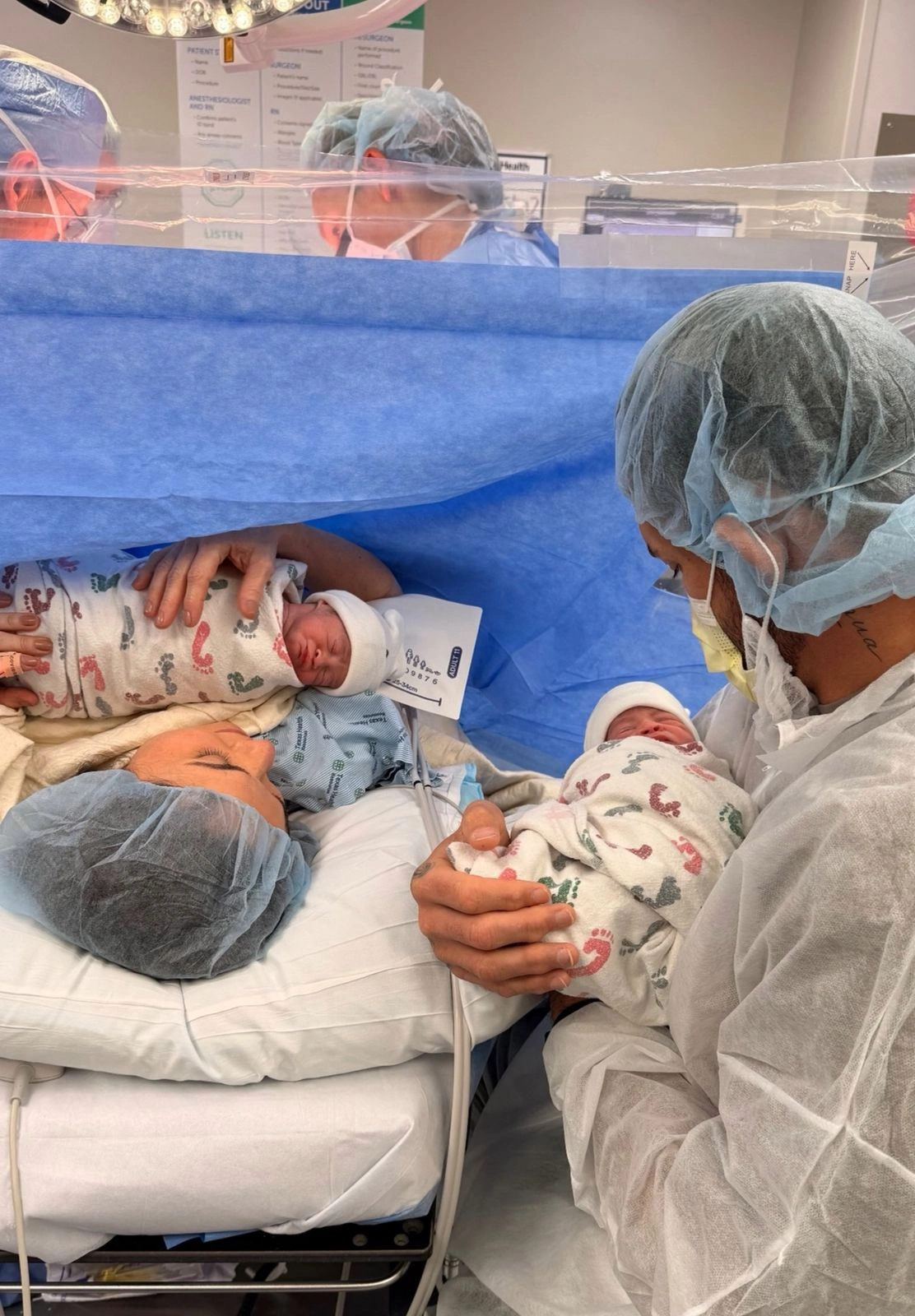 Nasceram Eloísa e Lara, filhas do casal Inacio Neto e Monysse Coutinho