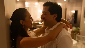 O noivado da médica Beatriz Mende Sá e do advogado e cantor Matheus Silva, em THE (Foto: Instagram)