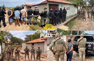 Operação da SSP mira investigados com tornozeleira eletrônica no litoral do Piauí (Foto: Reprodução)