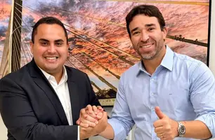 Os deputados estaduais Georgiano Neto e Marden Menezes em clique especial (Foto: Instagram)