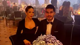 Os namorados Leticia Tauil e Samuel Brito Cavalcante em casamento de luxo (Foto: Instagram)