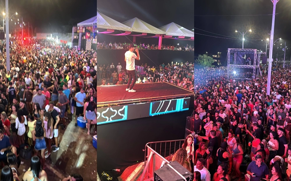 Pablo arrasta multidão no segundo dia do Carnaval de Água Branca