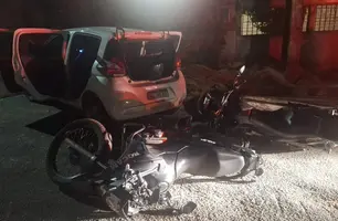 Perseguição acaba em troca de tiros e morte de suspeito de roubo em Teresina (Foto: Divulgação/ROCAM)