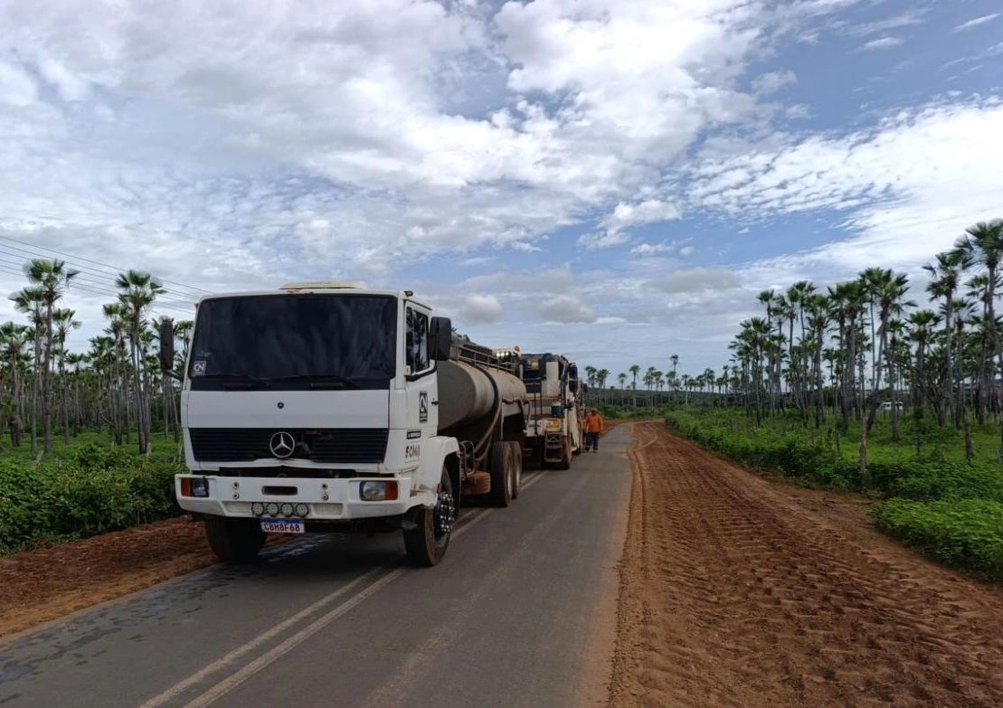PI-239, no trecho entre Santa Rosa e Cajazeiras