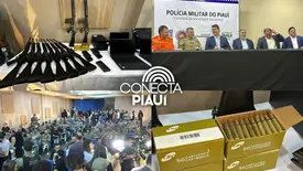 Piauí recebe 50 fuzis e equipamentos para reforçar a Segurança Pública (Foto: Conecta Piauí)