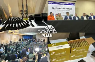 Piauí recebe 50 fuzis e equipamentos para reforçar a Segurança Pública (Foto: Conecta Piauí)