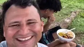 Picoenses são confundidos com moradores de rua e recebem marmitas em Oeiras (Foto: Reprodução)